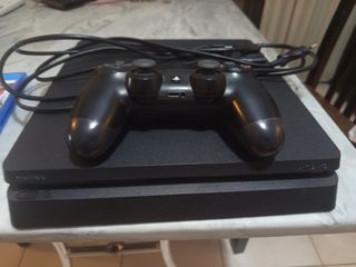 PS4 Slim 500GB + 1 Controller + FIFA 21-thumb-1