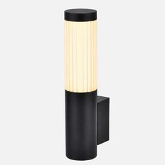 VTAC – Φωτιστικό Τοίχου LED 6W Κυλινδρικό Μαύρο 3000K IP44 – SKU: 24311