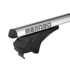 MENABO ΜΠΑΡΕΣ ΑΛΟΥΜΙΝΙΟΥ ARIEM XL 131.5 cm ΣΕ ΑΣΗΜΙ ΧΡΩΜΑ ΓΙΑ KGM Actyon 07/2024 > 5πορτο / SUV ΜΕ FLUSH RAILS - 2 ΤΕΜ. (14710/MB)-thumb-4