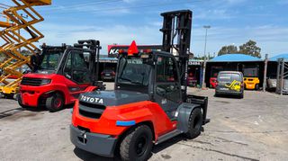 Toyota 2016 8FD80 8000KG πλάγια υδραυλικές περόνες-thumb-33