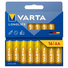 Μπαταρία Αλκαλική Varta Longlife AA LR06 Mini Minion 16άδα