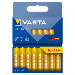 Μπαταρία Αλκαλική Varta Longlife AAA LR03 Mini Minion 16άδα