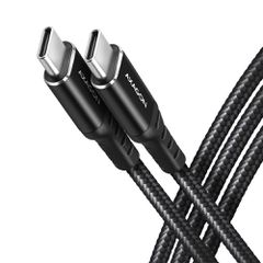 CABLE USB-C TO USB-C 1M 60W/HQ BLACK BUCM-CM10AB AXAGON