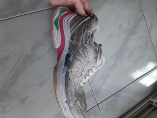 Γυναικεία sneakers με στρας crystal