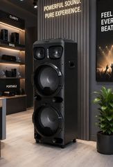 Διπλό ηχείο woofer 15" 1200W max power