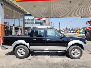 Nissan Navara 2003 ΔΙΠΛΟΚΑΜΠΙΝΟ,ΗΛΙΟΡΟΦΗ,ΜΠΑΡΕΣ ΟΡΟΦΗΣ.-thumb-4