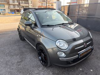 Fiat 500C 2014 1200cc τετρακύλινδρο! Full! Bookservise!Cabrio!-thumb-1