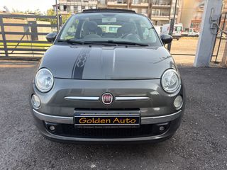 Fiat 500C 2014 1200cc τετρακύλινδρο! Full! Bookservise!Cabrio!-thumb-2