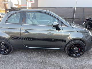 Fiat 500C 2014 1200cc τετρακύλινδρο! Full! Bookservise!Cabrio!-thumb-3