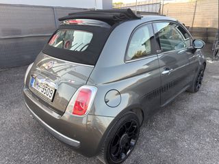 Fiat 500C 2014 1200cc τετρακύλινδρο! Full! Bookservise!Cabrio!-thumb-4