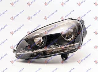 ΦΑΝΑΡΙ ΕΜΠΡΟΣ (ΜΑΥΡΟ ΚΑΘΡ) GTI (E) (DEPO) ΑΡ για VW GOLF V '04-'08 & GOLF V Variant '07-'09