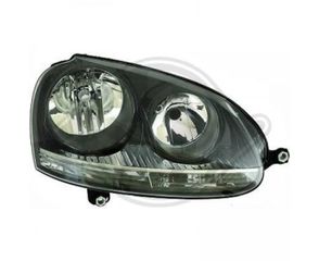 ΦΑΝΑΡΙ ΕΜΠΡΟΣ (ΜΑΥΡΟ ΚΑΘΡ) GTI (E) (DEPO) ΔΕ για VW GOLF V '04-'08 & GOLF V Variant '07-'09