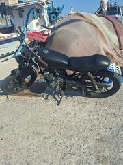Yamaha YBR 125 2005 Cafe racer-thumb-1