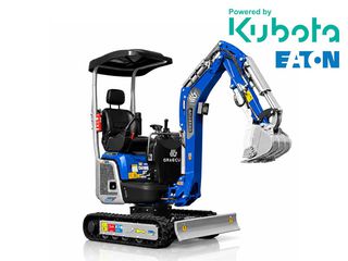Εκσκαφάκι (διαβολάκι) Kubota 2026 Μικρός ερπυστριοφόρος εκσκαφέας 1.4T, Diesel Kubota, εμβολοφ