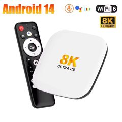 H96Max M2Plus 4+128G 8K UHD TV Box Android 14.0 RK3528 Quad Core Υποστήριξη WiFi6&BT5.4