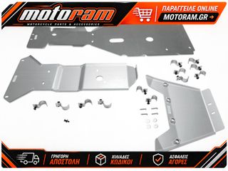 MOOSE OFFROAD HARD-PARTS SKIDPLATE BRTFRCE 08 3PC 652