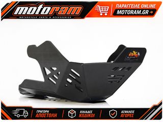 AXP RACING ADV SKID PLATE T7 EURO4 BK AX1564