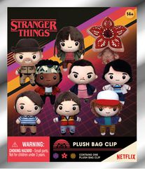 STRANGER THINGS - Plush Bag Clip (Display 24 Pcs)-thumb-2