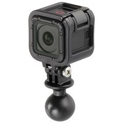 RAM MOUNT RAP-B-202U-GOP1 Universal adapter for action camera, black-thumb-1