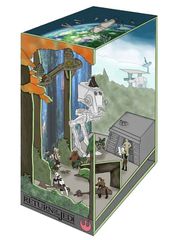 STAR WARS - BOOK NOOK KIT - Battle of Endor - xxpc + LED Light
