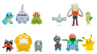 Pokémon Battle Figure Action Figures 3-Pack ver. 29 Assortment (4)