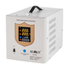 KEMOT PROsinus-2000 emergency power supply unit – a pure sine wave inverter with a 12V charging function, 230V, 2000VA/1200W