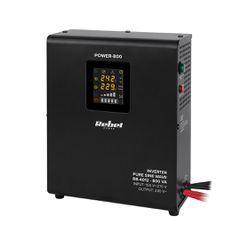 Rebel POWER-800 Wall-Mounted Emergency Power Supply – a pure sine wave inverter with a 12V charging function, 230V, 800VA/500W