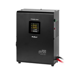 Rebel POWER-1000 Wall-Mounted Emergency Power Supply – a pure sine wave inverter with a 12V charging function, 230V, 1000VA/700W