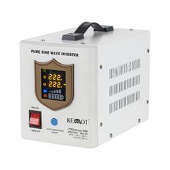 KEMOT PROsinus-500 emergency power supply – a pure sine wave inverter with a 12V charging function, 230V, 500VA/300W