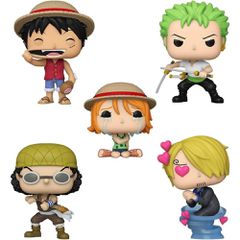 POP pack 5 figures Animation One Piece-thumb-1