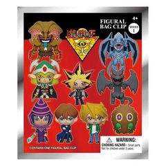 Yu-Gi-Oh 3D PVC Bag Clips Series 1 Blind Box