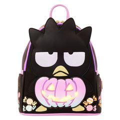 SANRIO - Badtz-Maru Pumpkin - Mini Backpack Loungefly-thumb-1