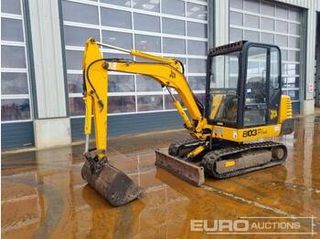Εκσκαφάκι (διαβολάκι) JCB 2000 803+3 TONS +ARISTO +EYKAIREIA++