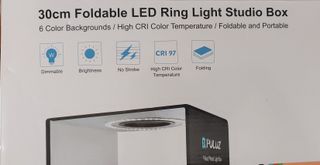 Foldable LED Ring Light Studio Box 30cm – Φωτογραφικό Studio Box-thumb-4