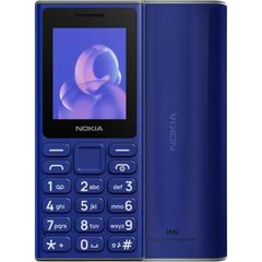 Nokia 105 (2024) Dual SIM Κινητό με Κουμπιά Μπλέ