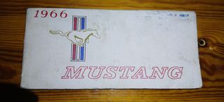 Ford mustang manual 1966