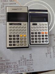 2 υπολογιστες casio fx31 fx120 1975 1978