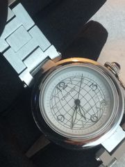 Pasha de Cartier Automatic Meridian vintage watch