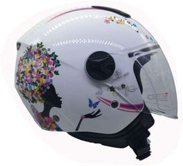 ΚΡΑΝΟΣ FSD 700 ΑΝΟΙΚΤΟ ΠΑΙΔΙΚΟ ΣΧΕΔΙΟ ΑΣΠΡΟ 9580 FLOWER YXXL