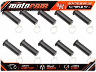 DRAG SPECIALTIES PIN CLCH BLK 08-19FL 10PK 74113B