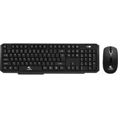 Yelandar W3300 Ασύρματο Σετ Πληκτρολόγιο & Ποντίκι 2.4G Wireless USB (US Layout) Combo Μαύρο
