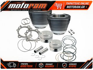 S CYCLE CYLINDER/PSTN KT 95 BLK 910-0204