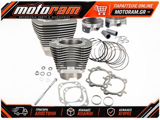 S CYCLE CYLINDER KIT 117TC GRAY 910-0474