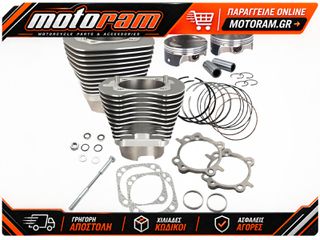 S CYCLE CYLINDER KIT 124TC GRAY 910-0469
