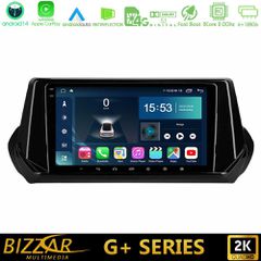 Bizzar G+ Series Peugeot 208/2008 2019-2023 8Core Android14 6+128GB Navigation Multimedia Tablet 9"