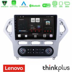 Lenovo Thinkplus Series 4Core Android15 2+32GB Ford Mondeo 2007-2011 (Auto A/C) Navigation Multimedia Tablet 10" Με Carplay & Android Auto