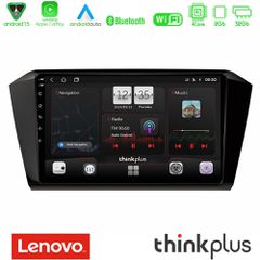 Lenovo Thinkplus Series 4Core Android15 2+32GB VW Passat Navigation Multimedia Tablet 10" Με Carplay & Android Auto
