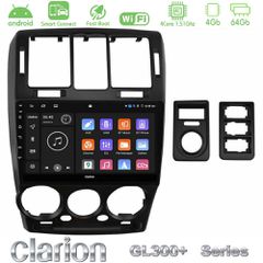 Clarion GL300+ Series 4Core Android ClarionOS 4+64GB Hyundai Getz 2002-2009 Navigation Multimedia Tablet 9"