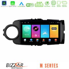 Bizzar M Series 8Core Android16 2+32GB Toyota Yaris Navigation Multimedia Tablet 9" (Μαύρο Χρώμα)