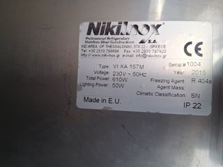 Niki Inox VI XA 157M Επιδαπέδιο Ψυγείο Βιτρίνα Σαλατών-thumb-7